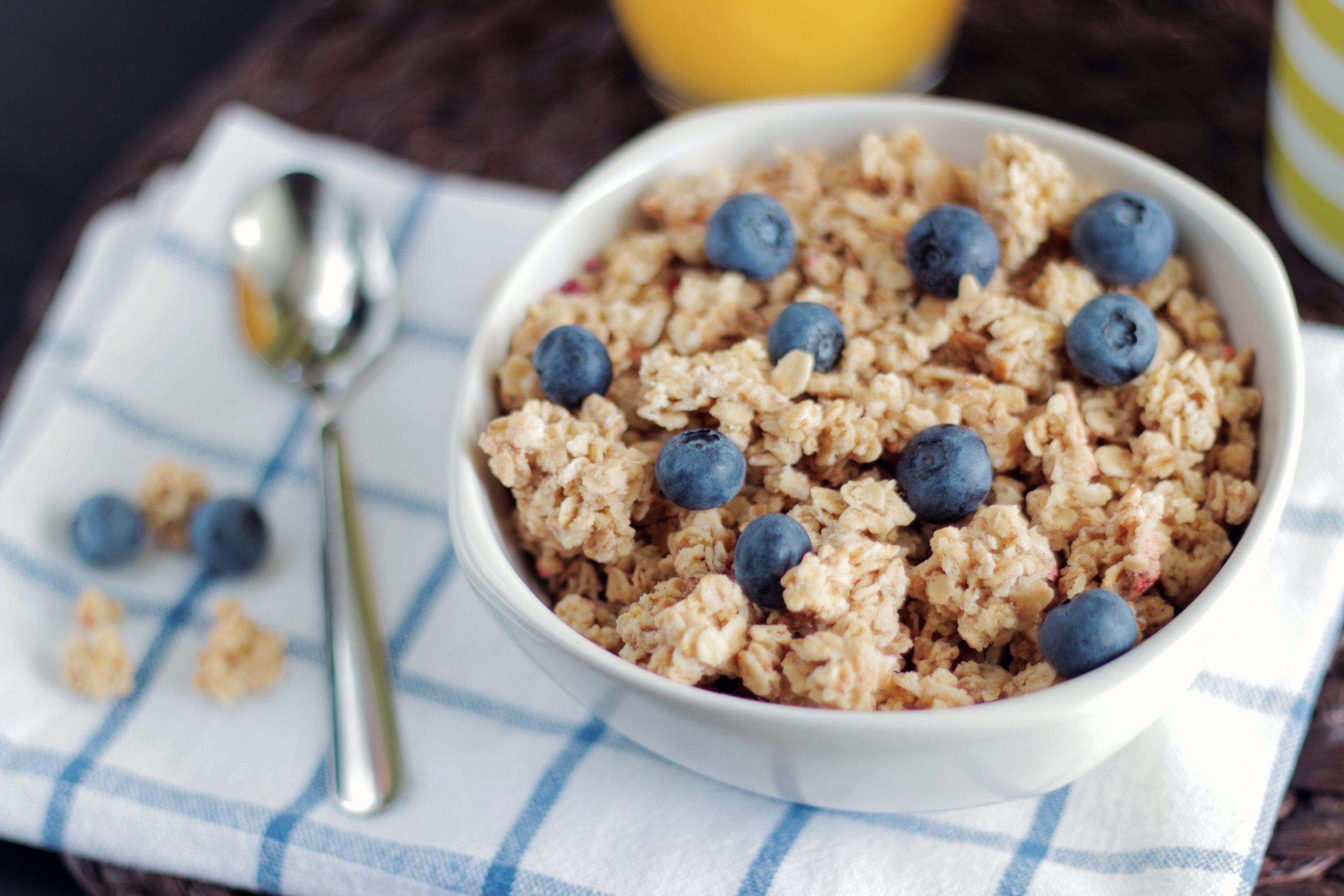 bowl of granola